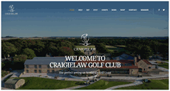 Desktop Screenshot of craigielawgolfclub.com